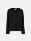 Alex Mill Long-sleeve Prospect Tee In Black