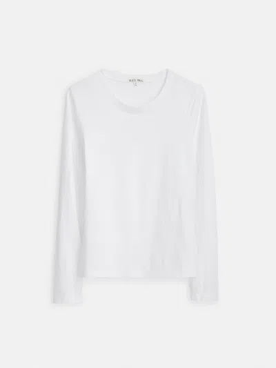 Alex Mill Long-sleeve Prospect Tee In White