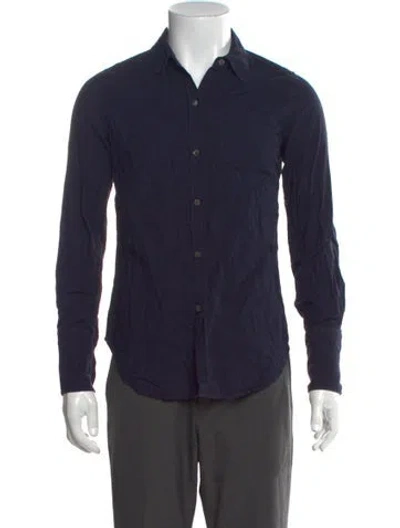 Pre-owned Alex Mill Long Sleeve Shirt In Blue