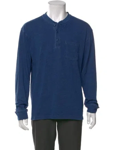 Pre-owned Alex Mill Long Sleeve Shirt In Blue