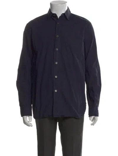 Pre-owned Alex Mill Long Sleeve Shirt In Blue