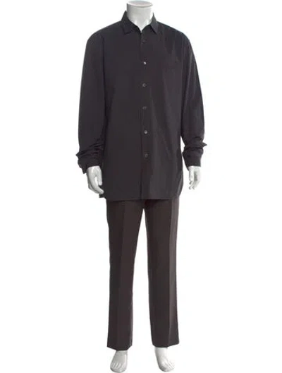 Pre-owned Alex Mill Long Sleeve Shirt In Gray