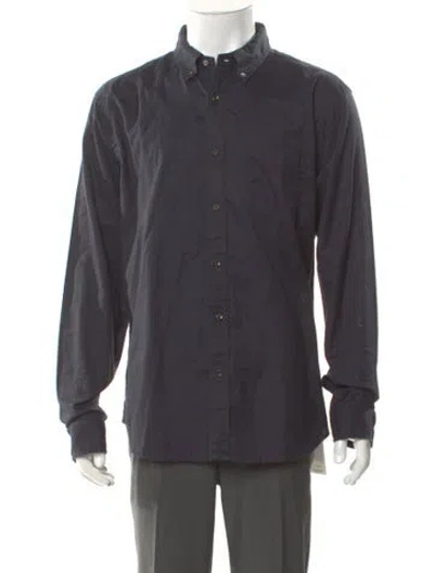 Pre-owned Alex Mill Long Sleeve Shirt In Gray