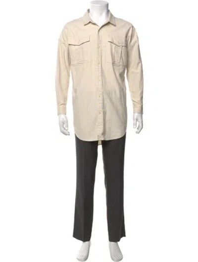 Pre-owned Alex Mill Long Sleeve Shirt In Neutral