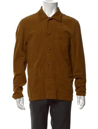 Pre-owned Alex Mill Long Sleeve Shirt In Orange