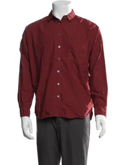 Pre-owned Alex Mill Long Sleeve Shirt In Red