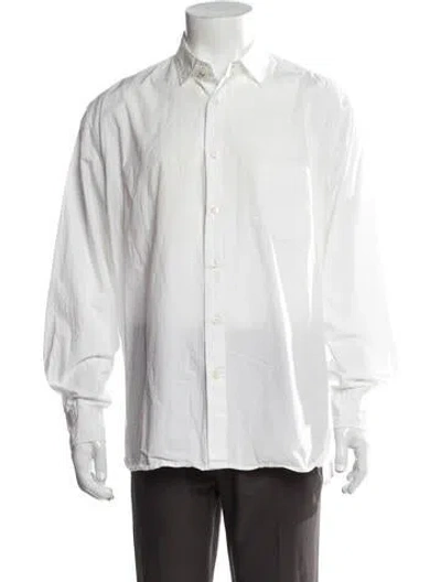 Pre-owned Alex Mill Long Sleeve Shirt In White