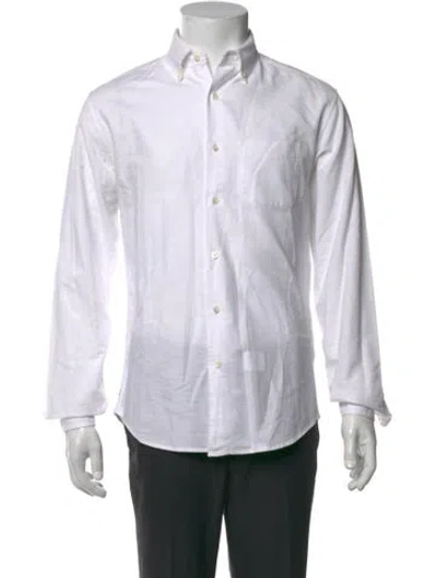 Pre-owned Alex Mill Long Sleeve Shirt In White