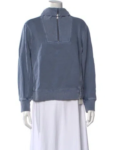 Pre-owned Alex Mill Long Sleeve Sweatshirt In Blue