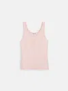 Alex Mill Louisa Vest In Cotton Cashmere In Multi