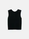 Alex Mill Lucie Vest In Cashmere In Black