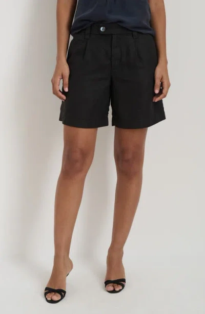 ALEX MILL ALEX MILL LUNA PLEATED LINEN SHORTS