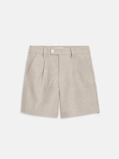 Alex Mill Luna Pleated Short In Flax In Neutral