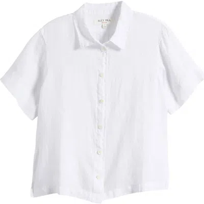 ALEX MILL ALEX MILL MADDIE LINEN BUTTON-UP SHIRT