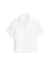 Alex Mill Maddie Shirt In Linen In White