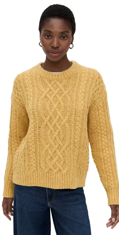 Alex Mill Madelyn Sweater Sunflower In Yellow