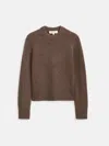 Alex Mill Marais Crewneck Sweater In Cashmere In Brown