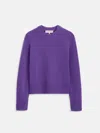 Alex Mill Marais Crewneck Sweater In Cashmere In Purple