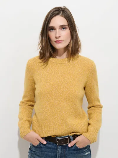 Alex Mill Marais Sweater In Cashmere In Yellow