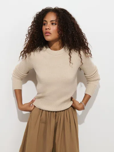 Alex Mill Marais Sweater In Cashmere In Neutral