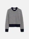 Alex Mill Marais Sweater In Striped Cashmere In Multi
