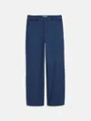 Alex Mill Marci Trouser In Twill In French Navy