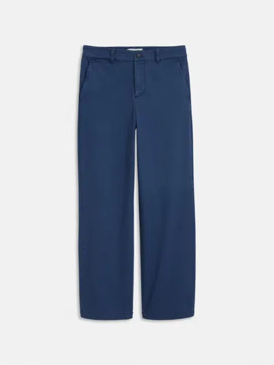 Alex Mill Marci Trouser In Twill In French Navy