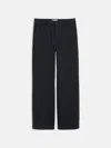 Alex Mill Marci Trouser In Twill In Washed Black