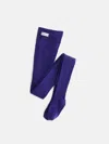 Alex Mill Maria La Rosa Cotton Tights In Blue