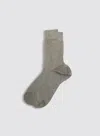 Alex Mill Maria La Rosa Firefly Lurex Socks In Gray