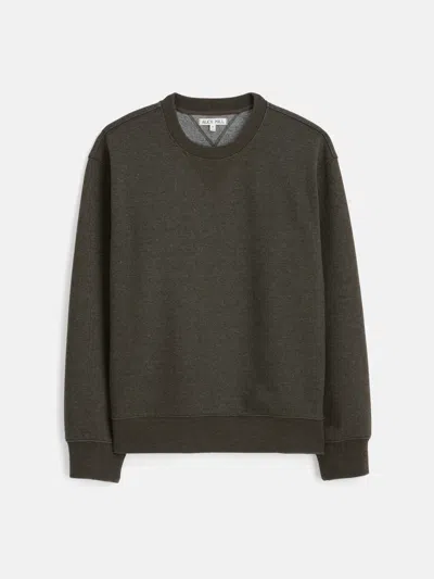 Alex Mill Marlon Sweatshirt In Cotton Fleece In Heather Olive
