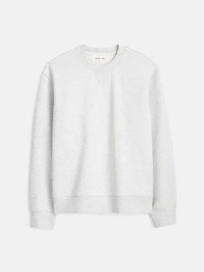 Alex Mill Marlon Sweatshirt In Cotton Fleece In Light Heather Grey