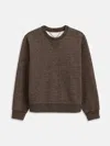 Alex Mill Marlon Sweatshirt In Heather Fleece In Multi