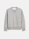 Alex Mill Marlon Sweatshirt In Heather Fleece In Gray