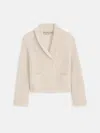 Alex Mill Marseille Cardigan In Cotton Linen In Ivory