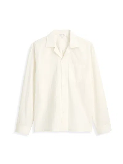 Alex Mill Mason Shirt In Japanese Crinkle Cotton In Off White