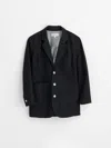 Alex Mill Mathilde Jacket In Linen In Black