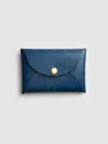 Alex Mill Maximum Henry Snap Card Case In Blue