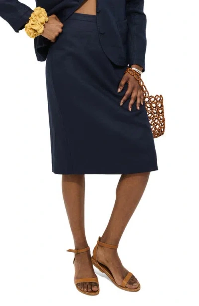 Alex Mill Maya Linen Skirt In Multi