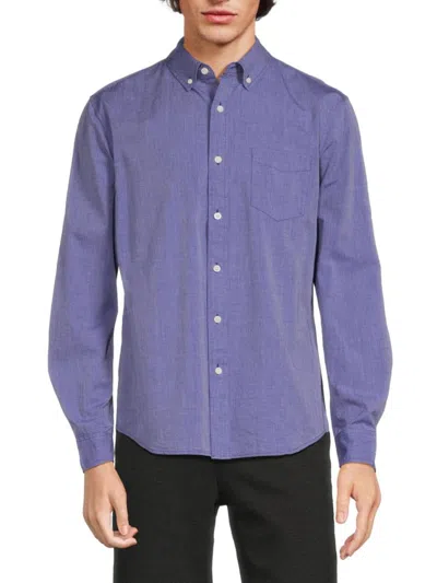 Alex Mill Men's Twill Button Down Shirt In Blue