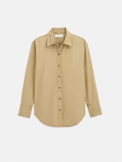 Alex Mill Mercer Shirt In Twill In Nude
