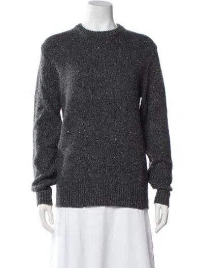 Pre-owned Alex Mill Merino Wool Crew Neck Sweater In Gray