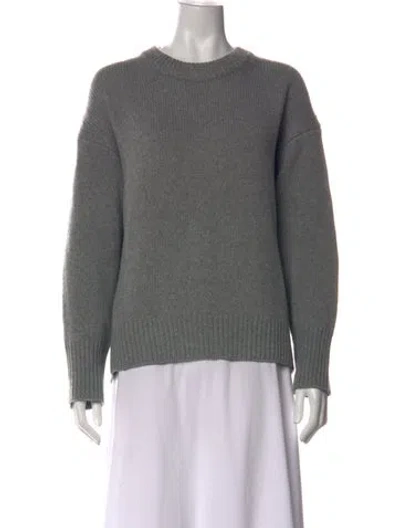 Pre-owned Alex Mill Merino Wool Crew Neck Sweater In Gray