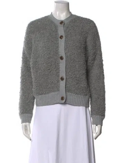 Pre-owned Alex Mill Merino Wool Crew Neck Sweater In Gray
