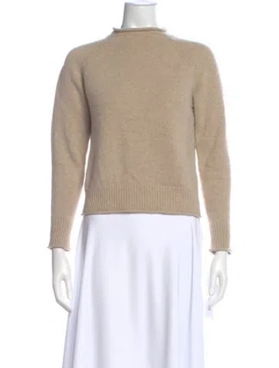 Pre-owned Alex Mill Merino Wool Crew Neck Sweater In Neutral