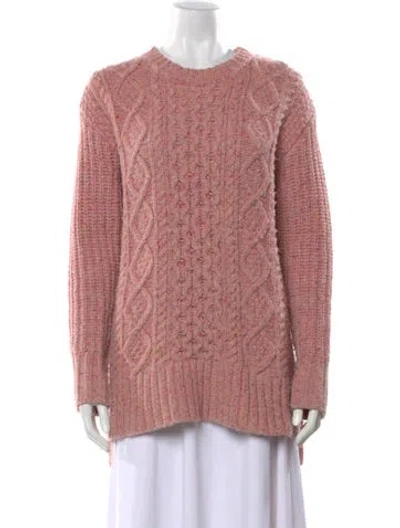 Pre-owned Alex Mill Merino Wool Patterned Sweater In Neutral