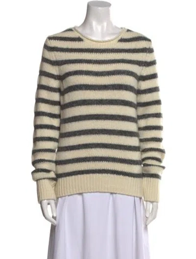 Pre-owned Alex Mill Merino Wool Striped Sweater