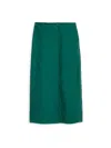 Alex Mill Mia Skirt In Cupro In Green