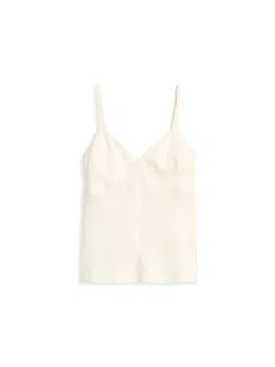 Alex Mill Mia Top In Cupro In Neutral
