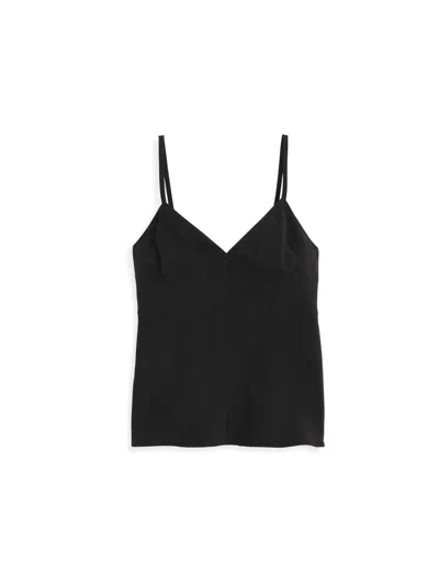 Alex Mill Mia Top In Cupro In Black